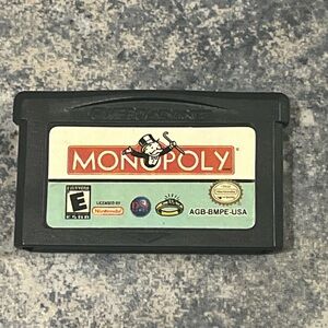 5 for $60 Monopoly Gameboy advance GBA loose cartridge